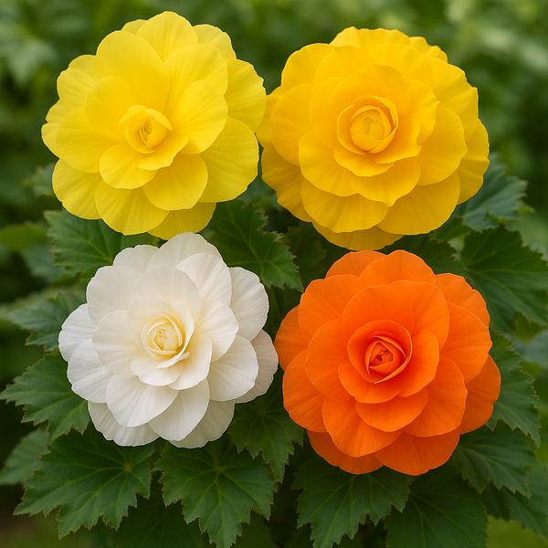 Begonia tuberosa Nonstop Citrus Mix Begonia tuberosa Nonstop Citrus Mix